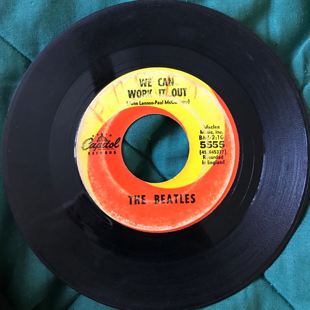 45 vinyl records